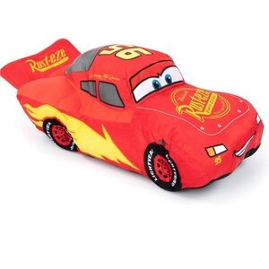 NEW Disney Pixar Cars 3 Plush Stuffed Lightning Mcqueen Red Pillow Buddy 17 inch